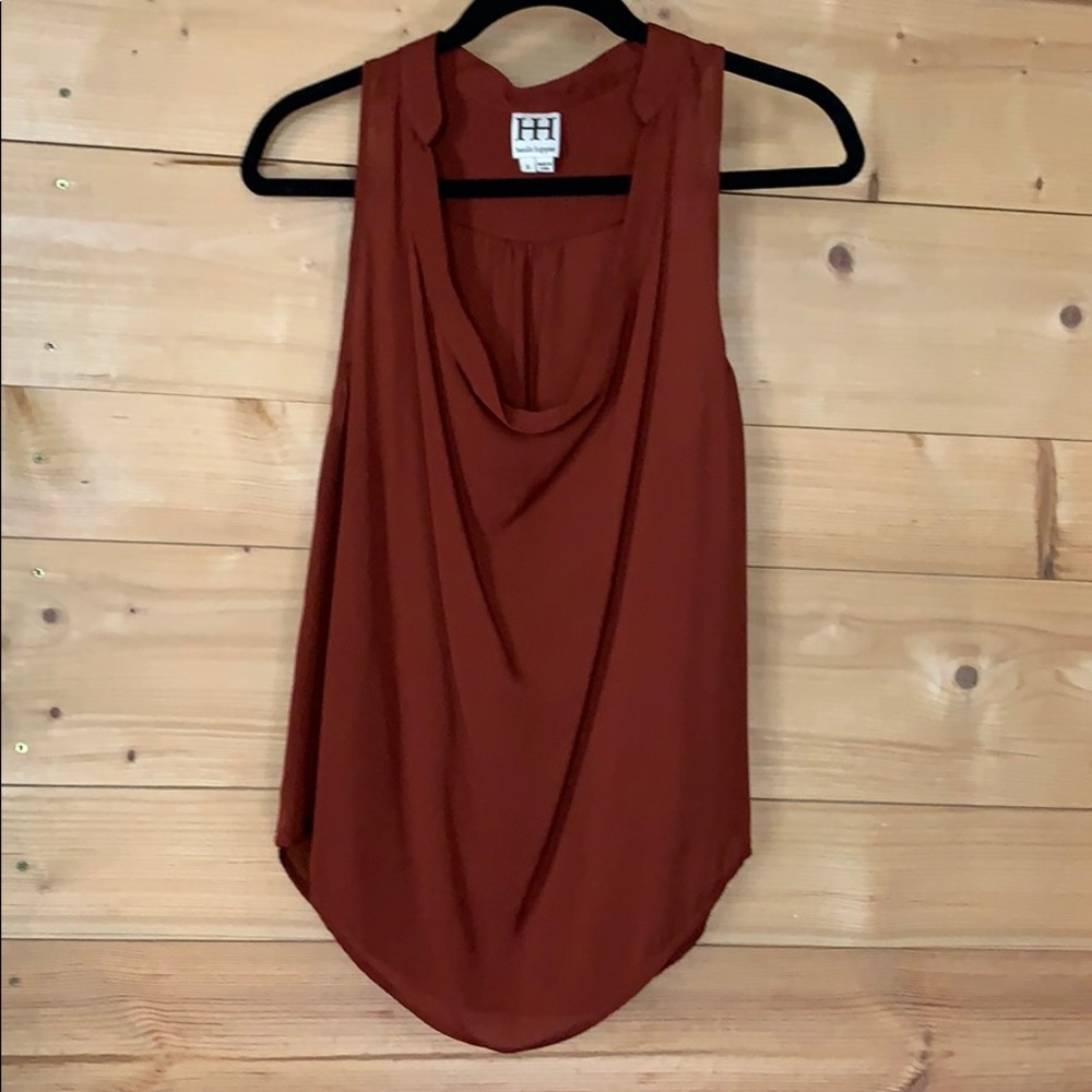 Haute Hippie sheer blouse size S